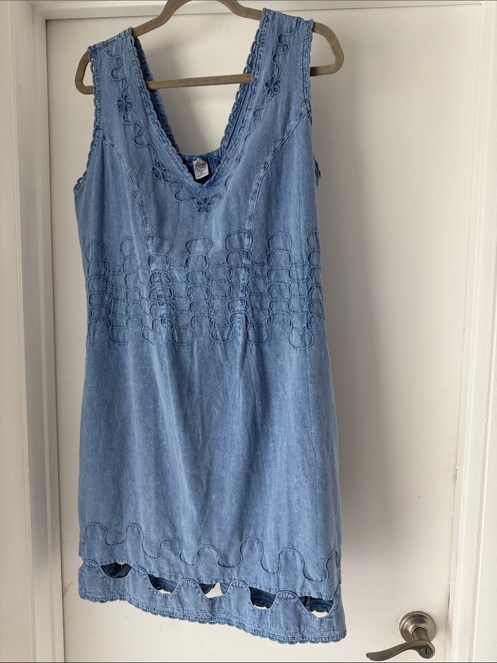 Blanco by Nature Light Blue Midi Dress. Never Worn
